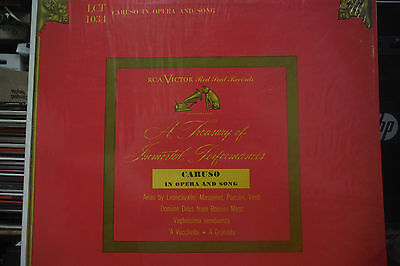 A Treasury of Immortal Performances Caruso in Opera and Song 33RPM 050616 TLJ
