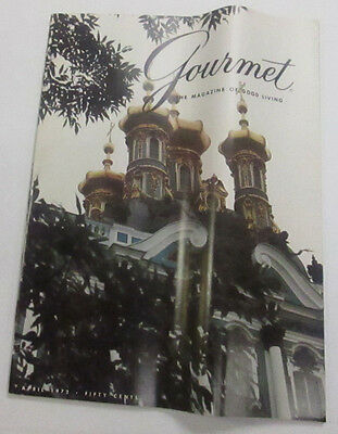 Gourmet Magazine The Wines Of Hungary And Austria April 1972 102914R