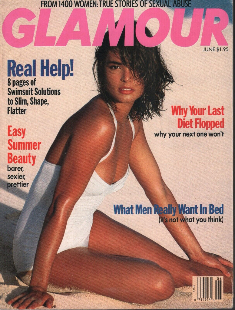 Glamour June 1989 Easy Summer Beauty, Diet Flop 072717nonDBE3