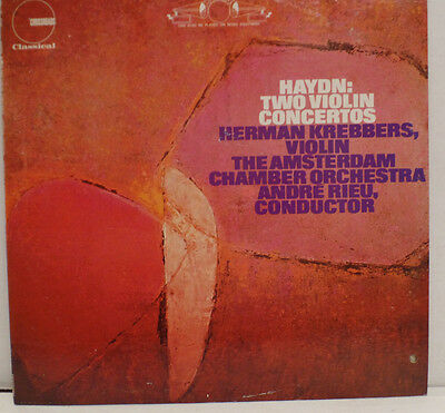 Joseph Haydn Two Violin Concertos 33RPM 060516 TLJ