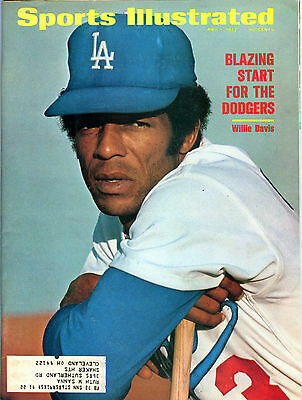 Sports Illustrated May 1 1972 Willie Davis Dodgers EX 021216jhe