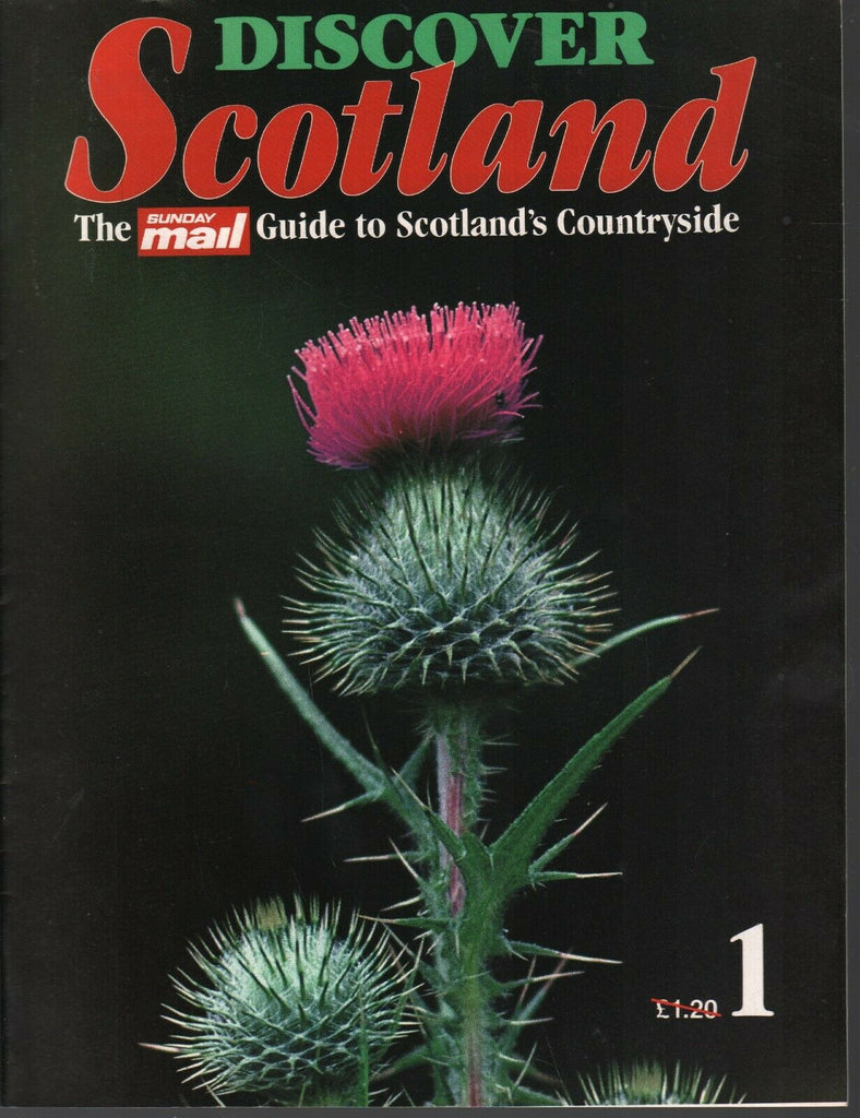 Discover Scotland 1990 Sunday Mail Guide to Countryside First Issue 082820AME