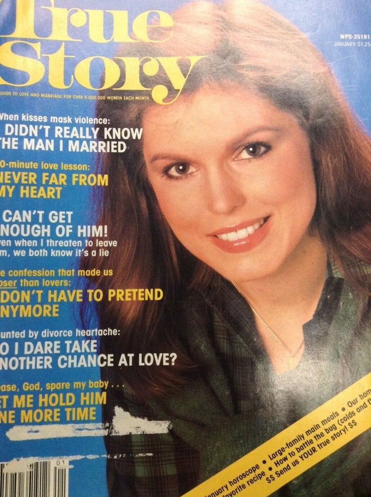 True Story Magazine I Didn't Know Who I Married January 1984 011819nonr
