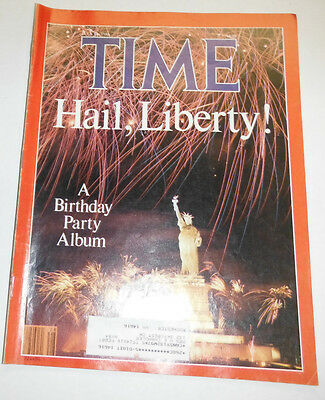 Time Magazine Statue Of Liberty Party Album July 1986 082014R