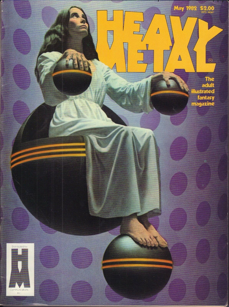 Heavy Metal May 1982 Fantasy Magazine 011417DBE2