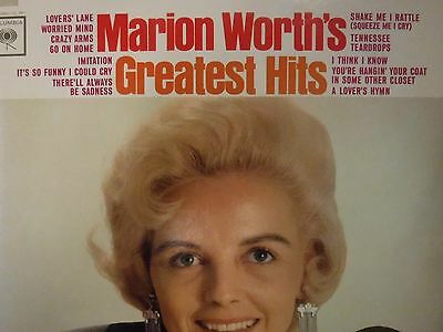 marion Worth's Greatest Hits 33RPM 020316 TLJ