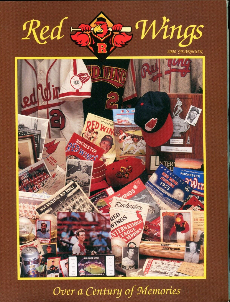 2000 Rochester Red Wings Yearbook EX 092216jhe