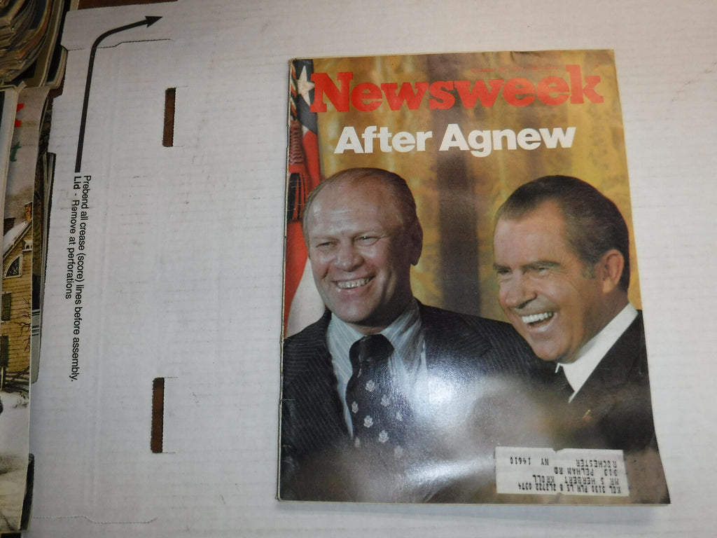 Newsweek Magazine Spiro Agnew October 22, 1973 100316R