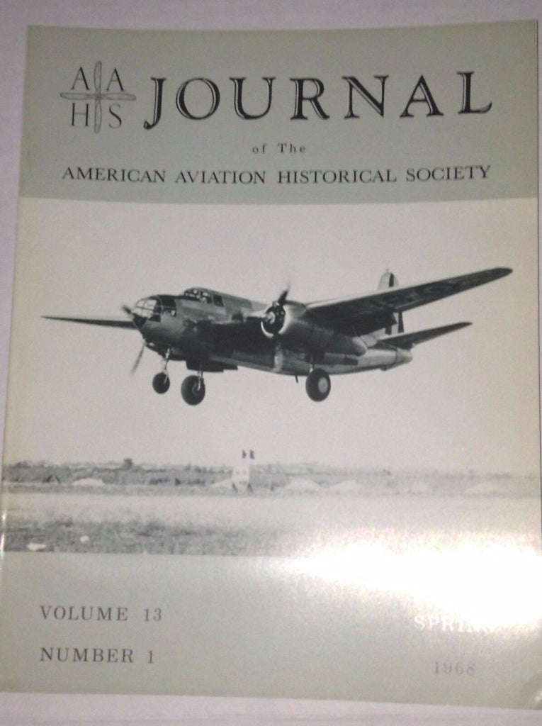 AAHS Journal Airplane Magazine Douglas DB-7 Spring 1968 121316rh2