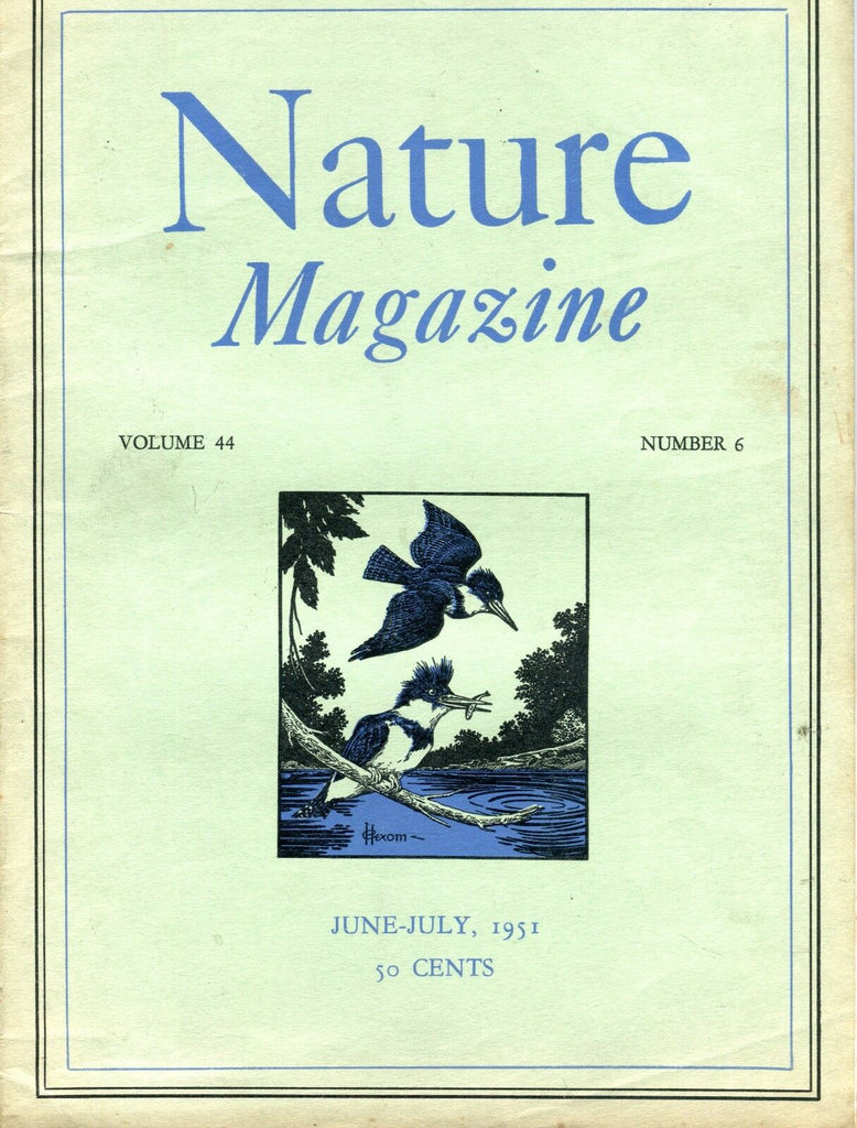 Nature Magazine June/July 1951 VG No ML 050517nonjhe