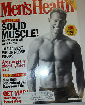 Men's Health Magazine Solid Muscle & 24 Weight Loss Foods November 2000 030515R