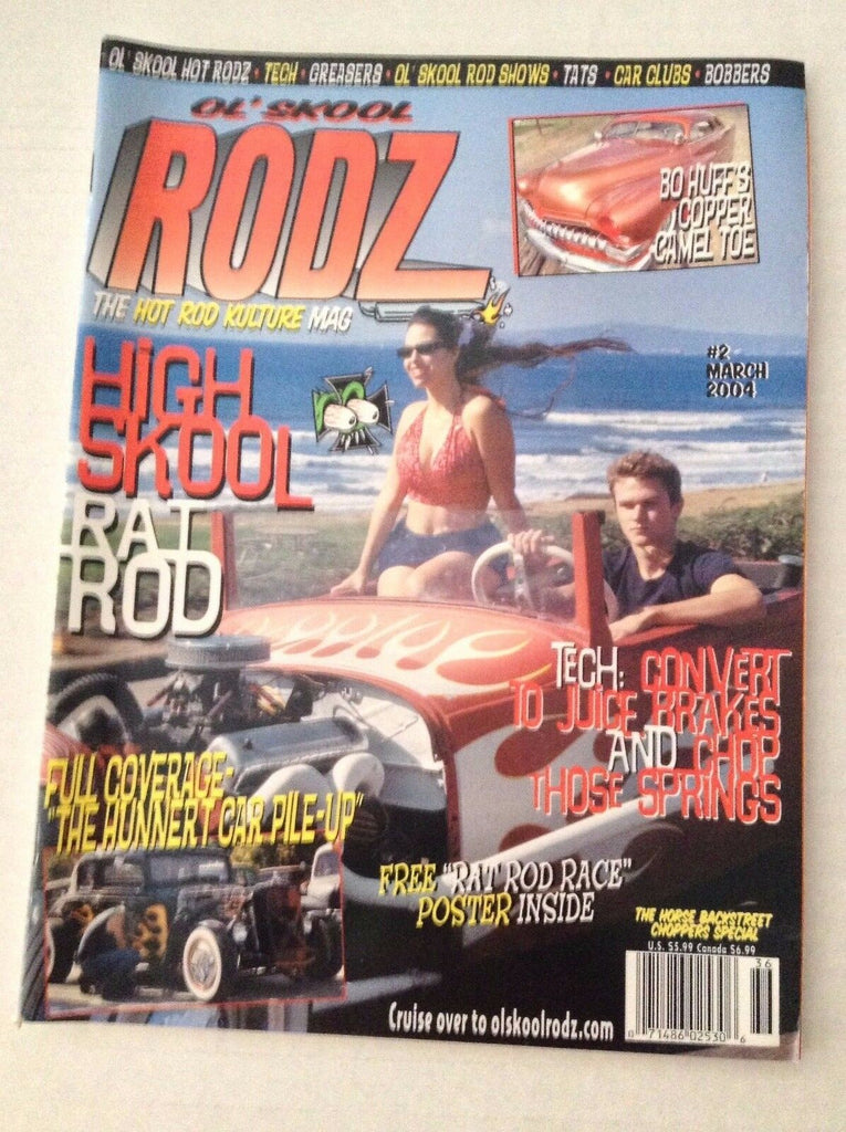 Ol' Skool Rodz Magazine Rat Rod Juice Brakes March 2004 030217NONRH
