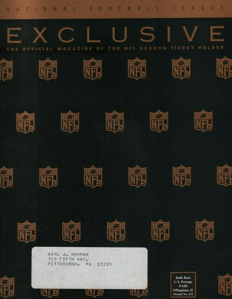NFL Exclusive Magazine For Season Ticket Holders PREMIERE ISSUE 1992 060419DBE
