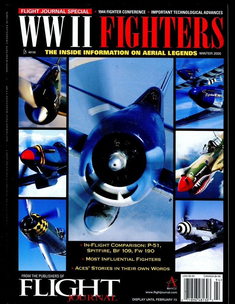 WWII Fighters Magazine Winter 2000 Spitfire EX No ML 112616jhe