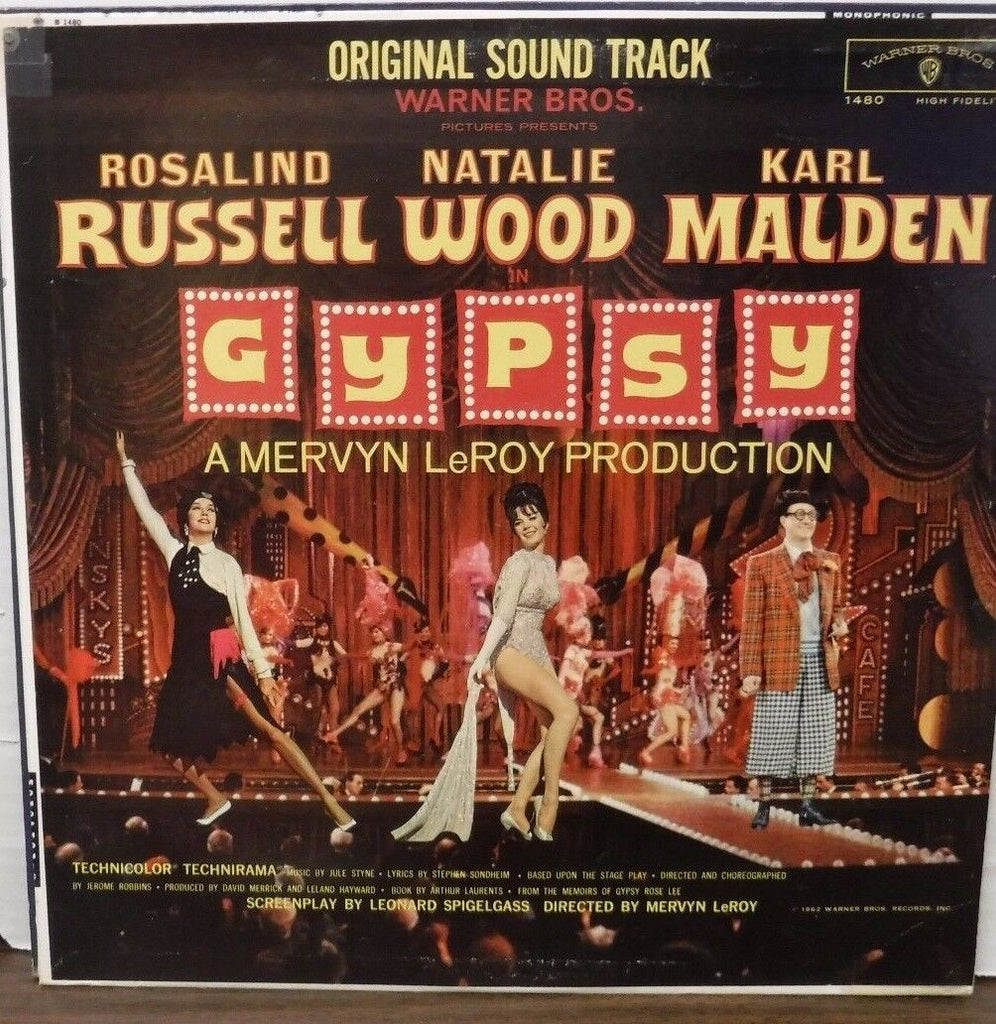 Orig. Soundtrack Gypsy with Natalpie Wood 33RPM B1480 121816LLE