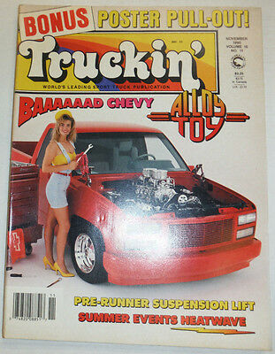 Truckin' Magazine Alloy Toy Suspension Lift November 1990 041315R