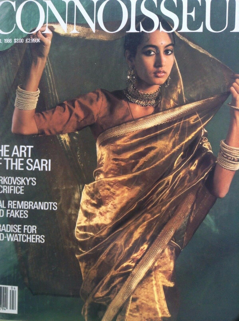 Connoisseur Magazine The Art Of The Sari April 1986 100717nonrh