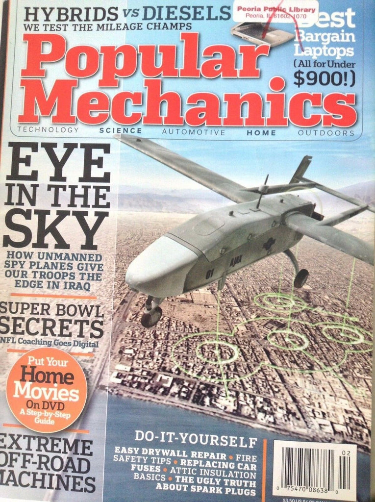 Popular Mechanics Magazine Eye In The Sky February 2005 090117nonrh