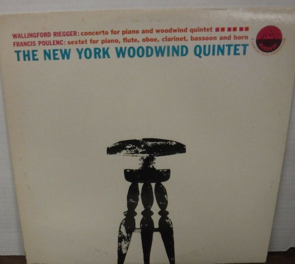 The New York Woodwin Quintet Frances Poulenc vinyl LPBR6081 012718LLE2
