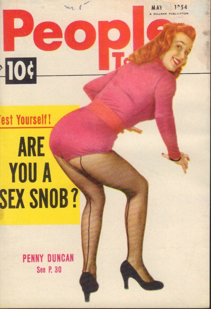 People Today Digest May 19 1954 Penny Duncan Cheesecake Pin Up 091318AME