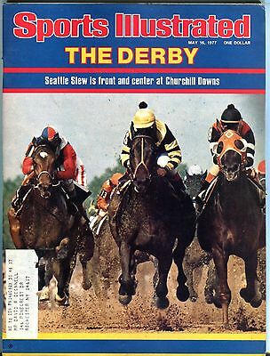 Sports Illustrated Magazine May 16 1977 Seattle Slew EX 090116jhe