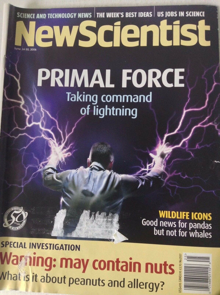 New Scientist Magazine Primal Force Taking Command June 30, 2006 081417nonrh