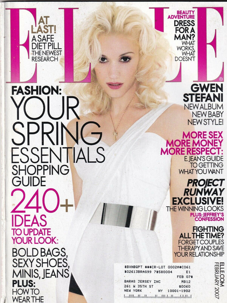 Elle Mag Gwen Stefani Spring Essentials February 2007 101119nonr2