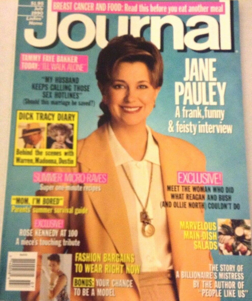 Ladies' Home Journal Magazine Jane Pauley July 1990 NO ML 072617nonrh2
