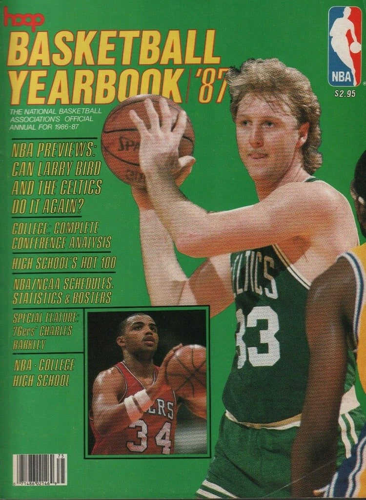 Basketball Yearbook 1987 Larry Bird Charles Barkley 052019DBE