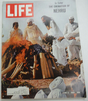 Life Magazine The Cremation Of Nehru June 1964 013015R