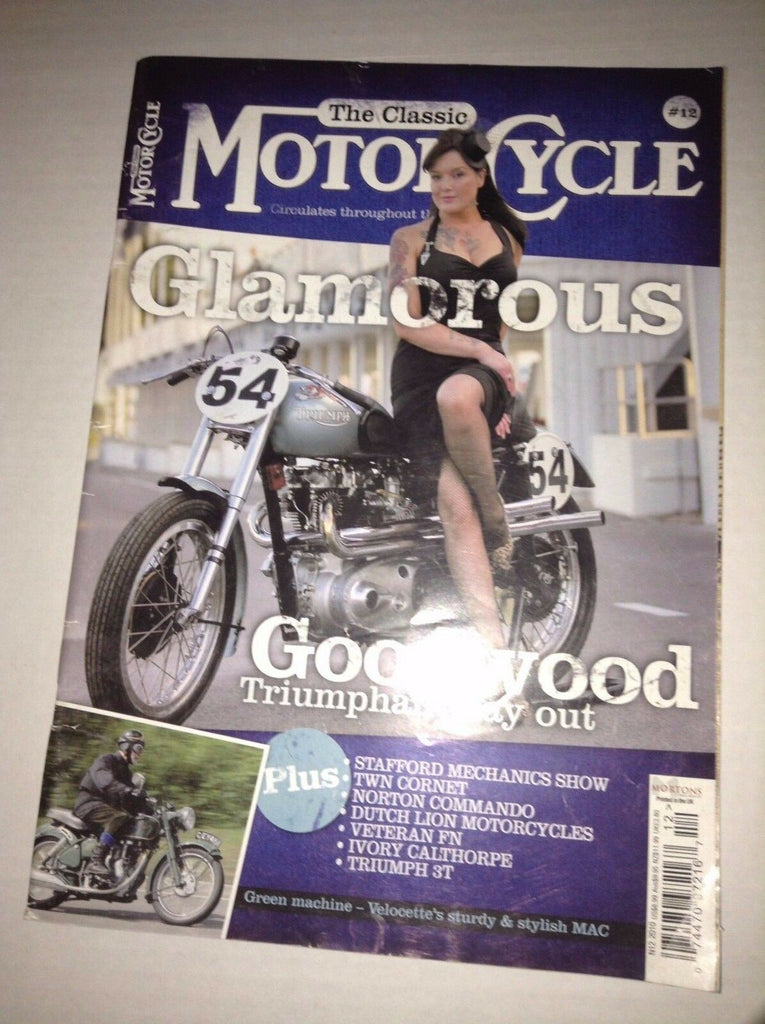Classic Motorcycle Magazine Goodwood Stafford Mechanic December 2010 032517NONRH