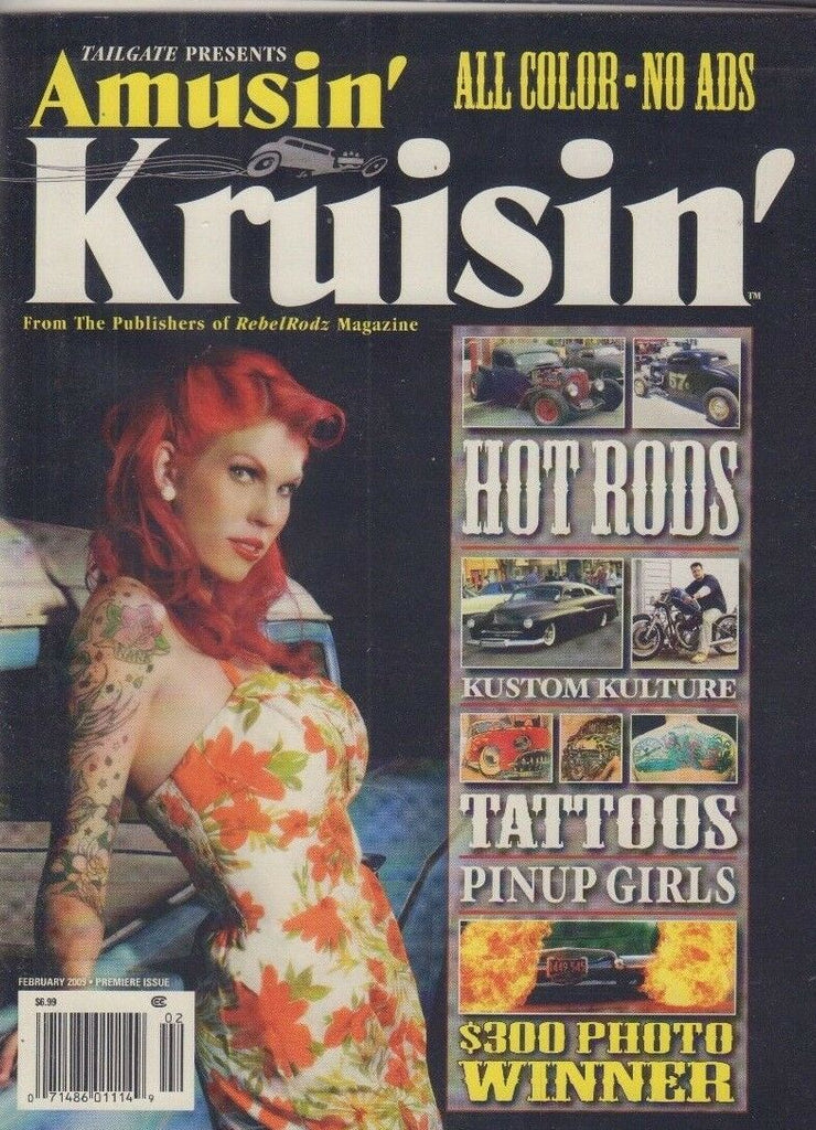 Amusin' Kruisin' Magazine Tattoo Pinup Girls February 2009 Premiere 011018nonr