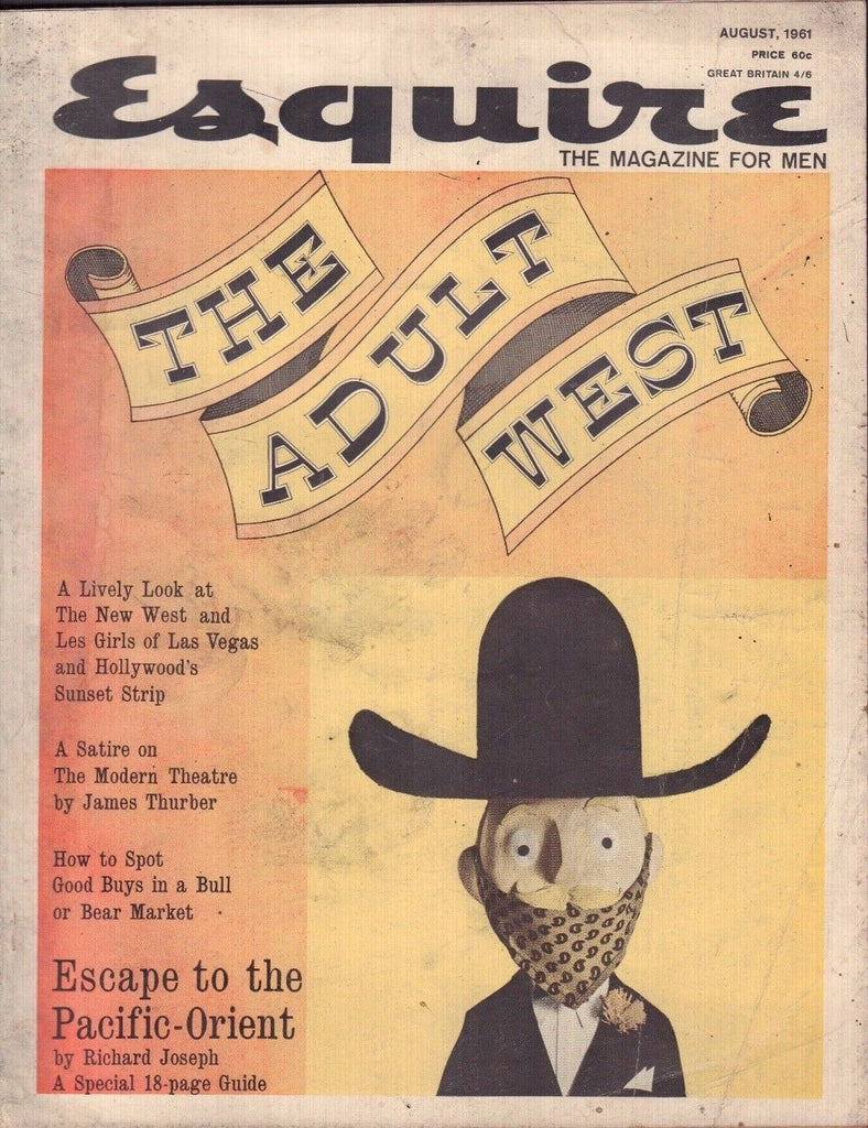 Esquire August 1961 The Adult West 102016DBE