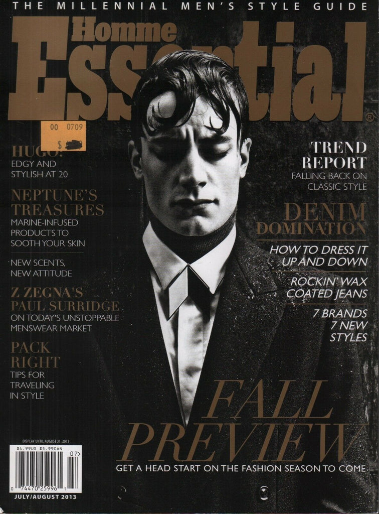 Essential Homme July August 2013 Carlotta Manaigo Paul Surridge 091218DBE