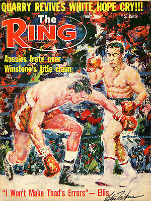 The Ring Magazine May 1968 Aussies Irate Winstone's Title Claim EX 020216jhe