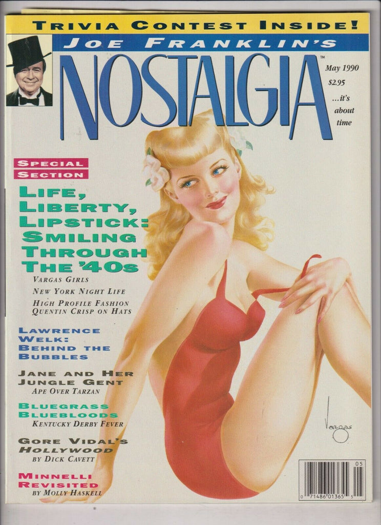 Joe Franklin's Nostalgia Mag Vargas Girls Lawrence Welk May 1990 040120nonrh