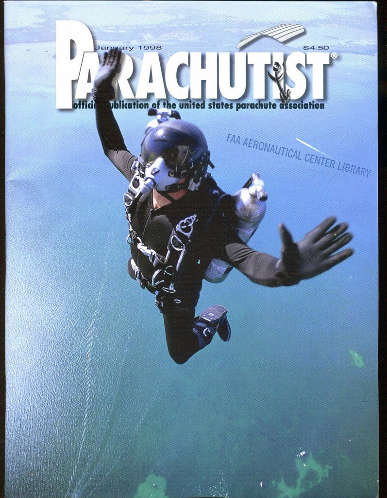Parachutist Magazine January 1998 B.J. Worth FAA EX w/ML On Back 022517nonjhe