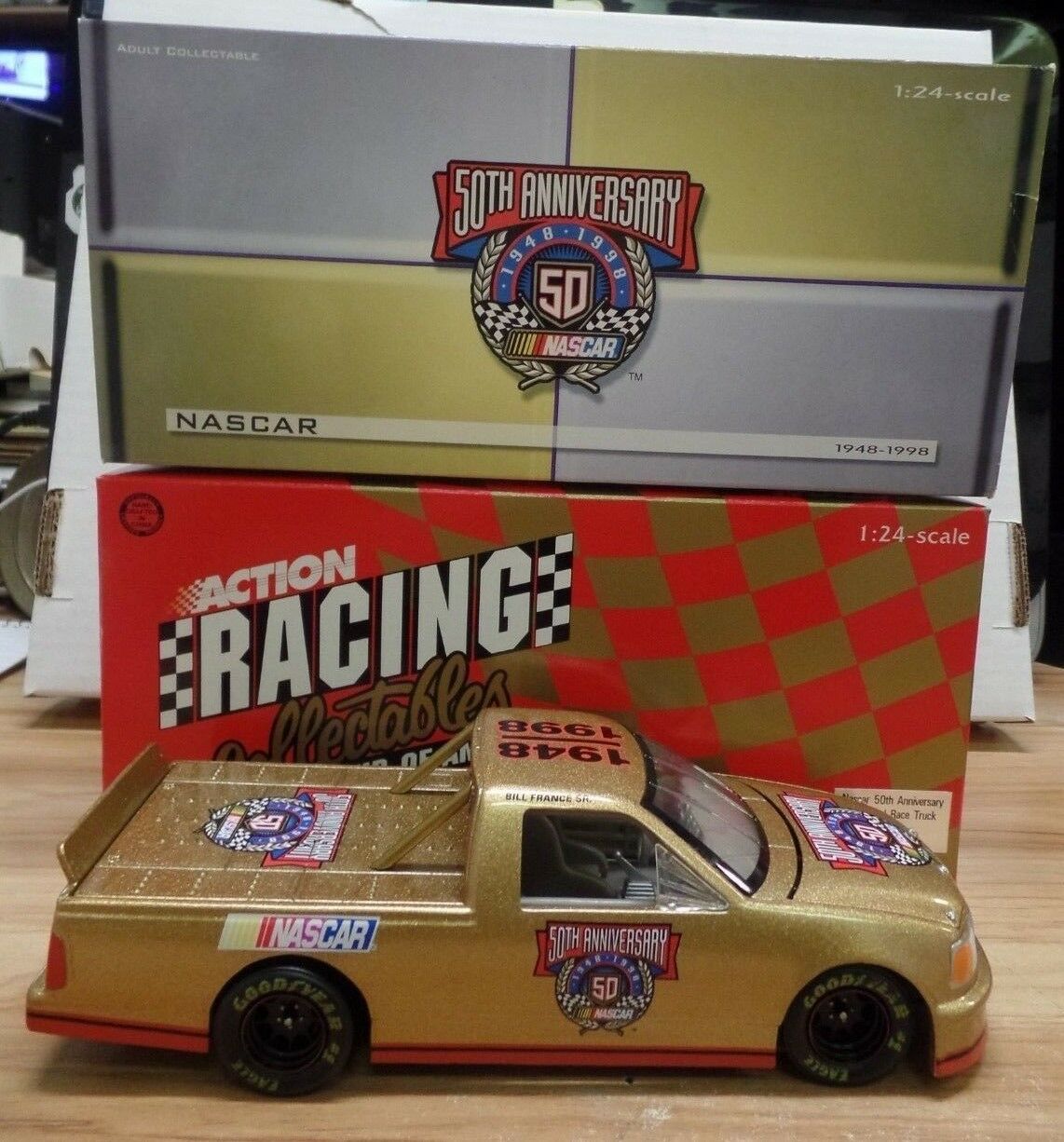 Nascar best sale toy trucks