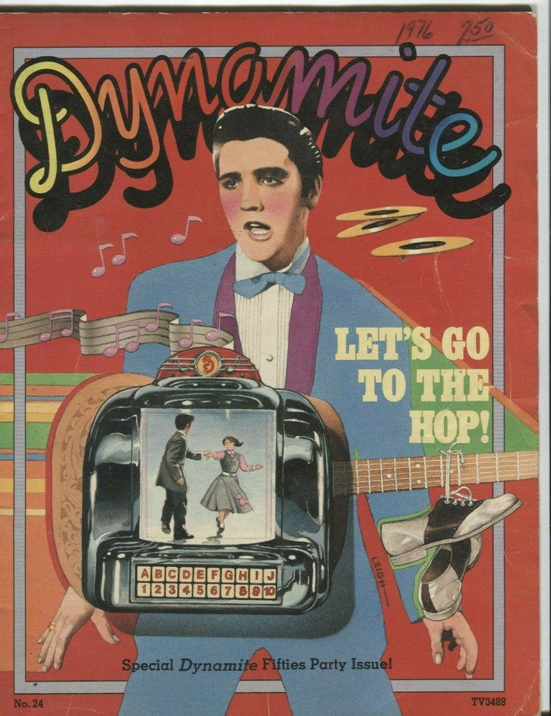 Dynamite No.24 1976 Elvis Presley Fifties Party Issue 102819DBE