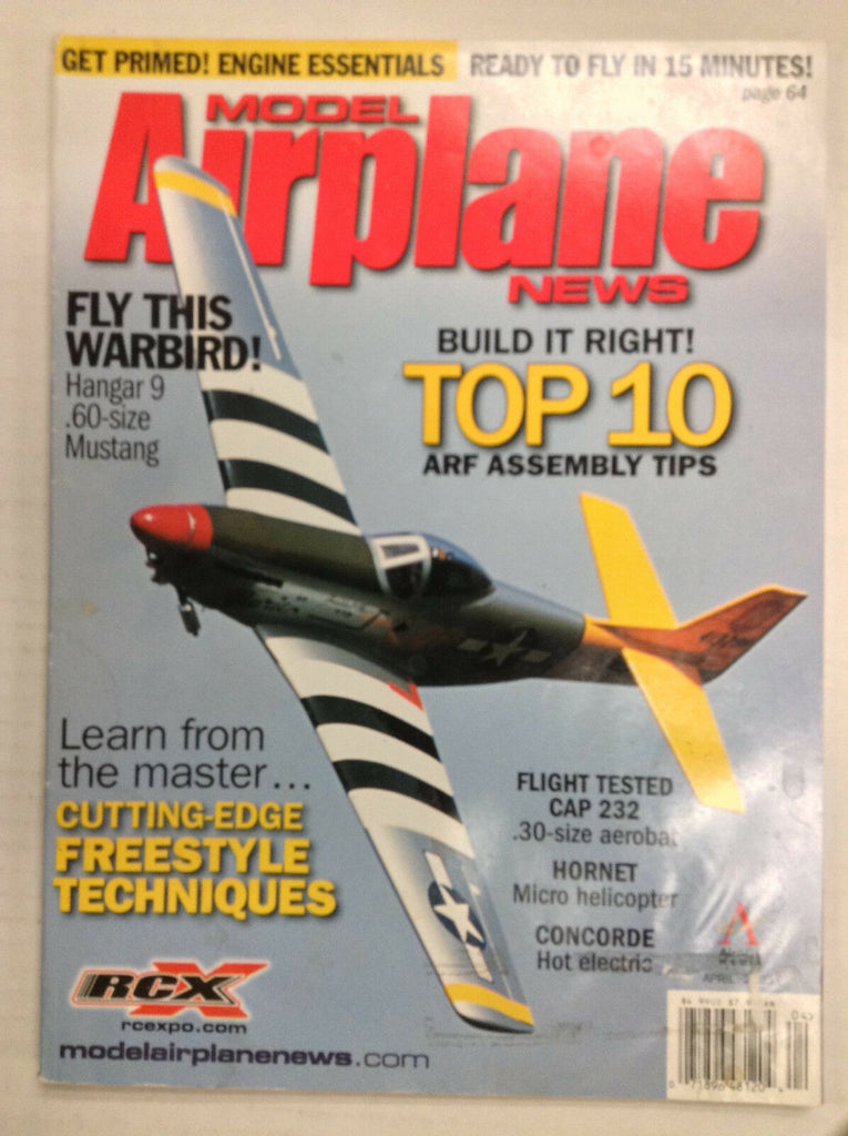 Model Airplane News Magazine 10 ARF Assembly Tips April 2003 041517nonrh