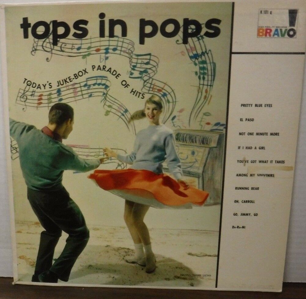 Tops in Pops Bobby Krane Orch & Chorus K-E-101 vinyl 021918LLE