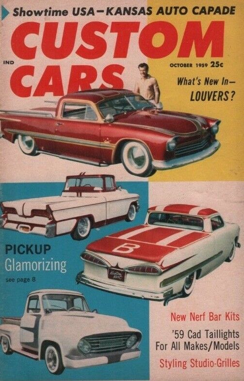 Custom Car October 1959 '59 Cadillac Peter Sukalac 082118DBE