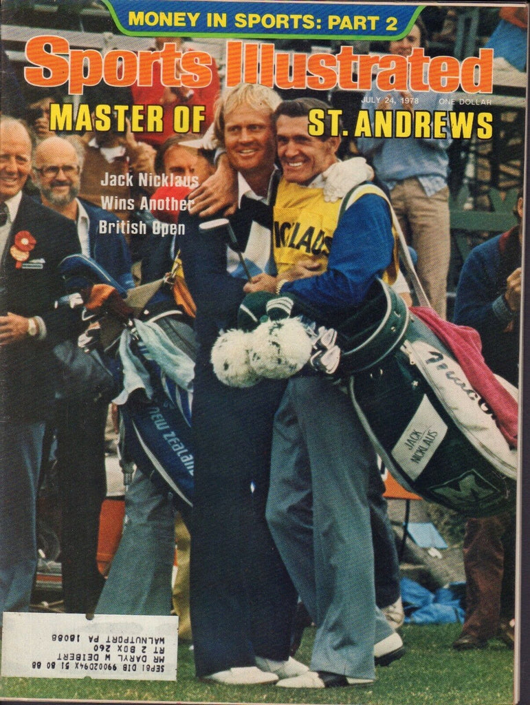 Sports Illustrated Magazine July 24 1978 Jack Nicklaus St. Andrews 092817nonjhe