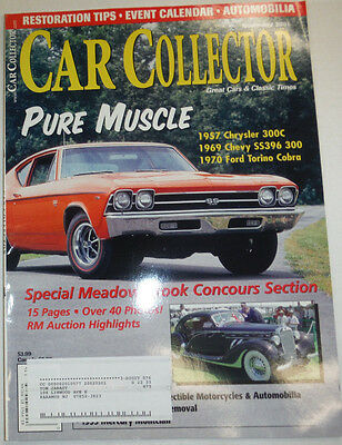 Car Collector Magazine 1957 Chrysler Ford Torino Cobra November 2001 030415R