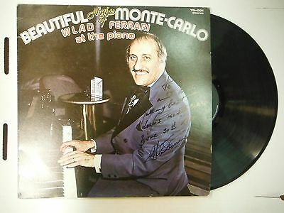 33 RPM Vinyl Wlad Ferrari At The Piano Beautiful Nights 79-001 110414KME