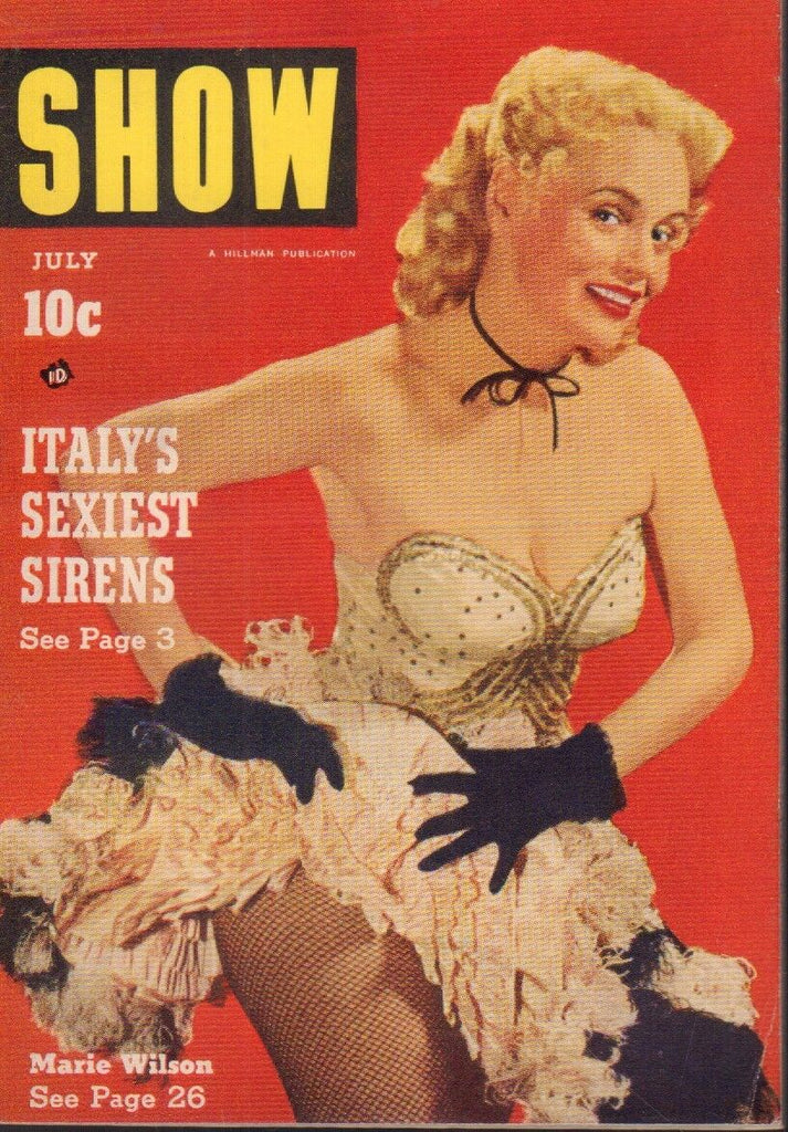 Show Digest July 1953 Marie Wilson Cheesecake Pin Up 091318AME