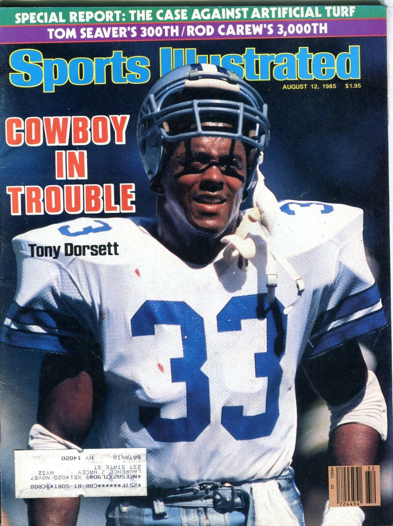 Sports Illustrated Magazine August 12 1985 Tony Dorsett VG w/ML 091416jhe