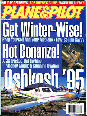 Plane & Pilot Magazine November 1995 Ohskosh '95 EX 022216jhe