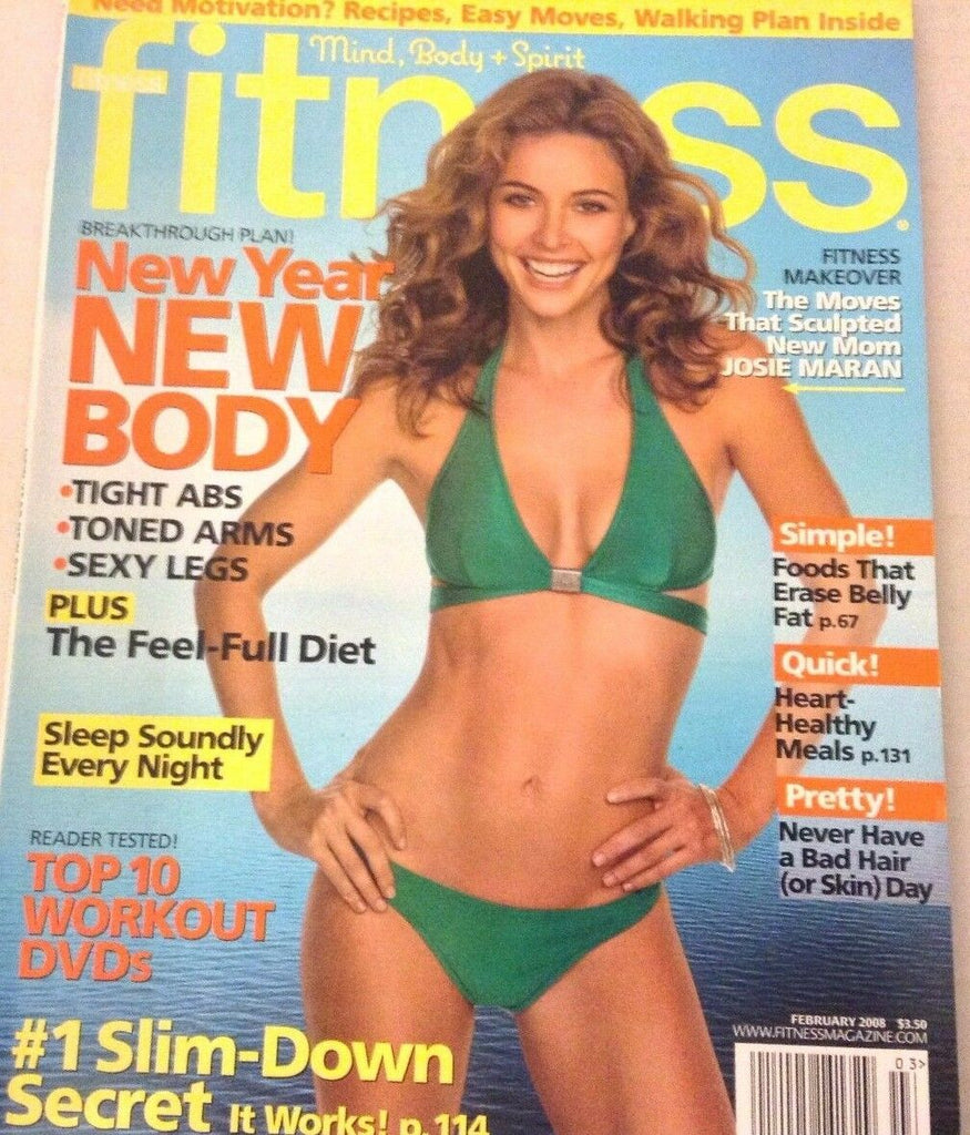 Fitness Magazine Makeover By Josie Maran February 2008 NO ML 072717nonrh