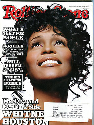 Rolling Stone Magazine March 15 2012 Whitney Houston w/ML EX 032216jhe